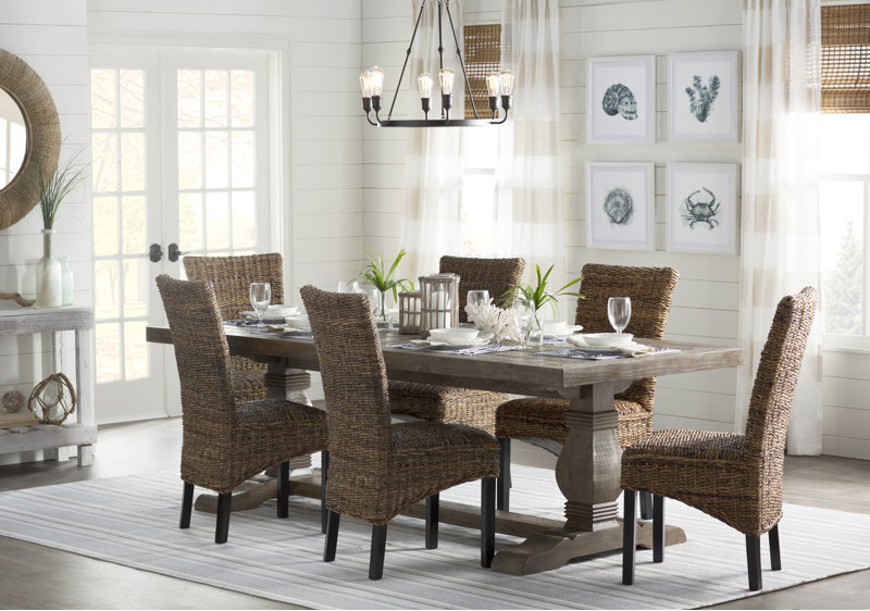 12 Best Coastal Farmhouse Dining Tables thetarnishedjewelblog